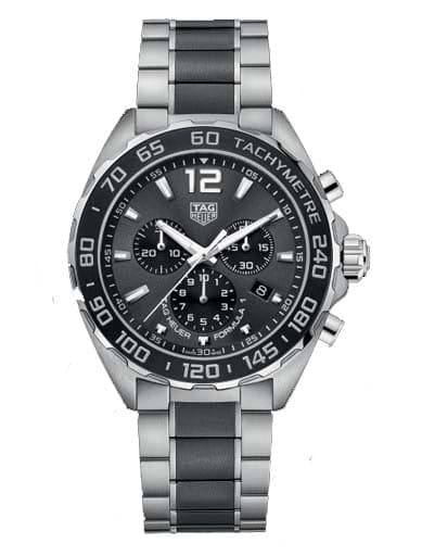 Tag heuer formula 1 chronograph new arrivals black