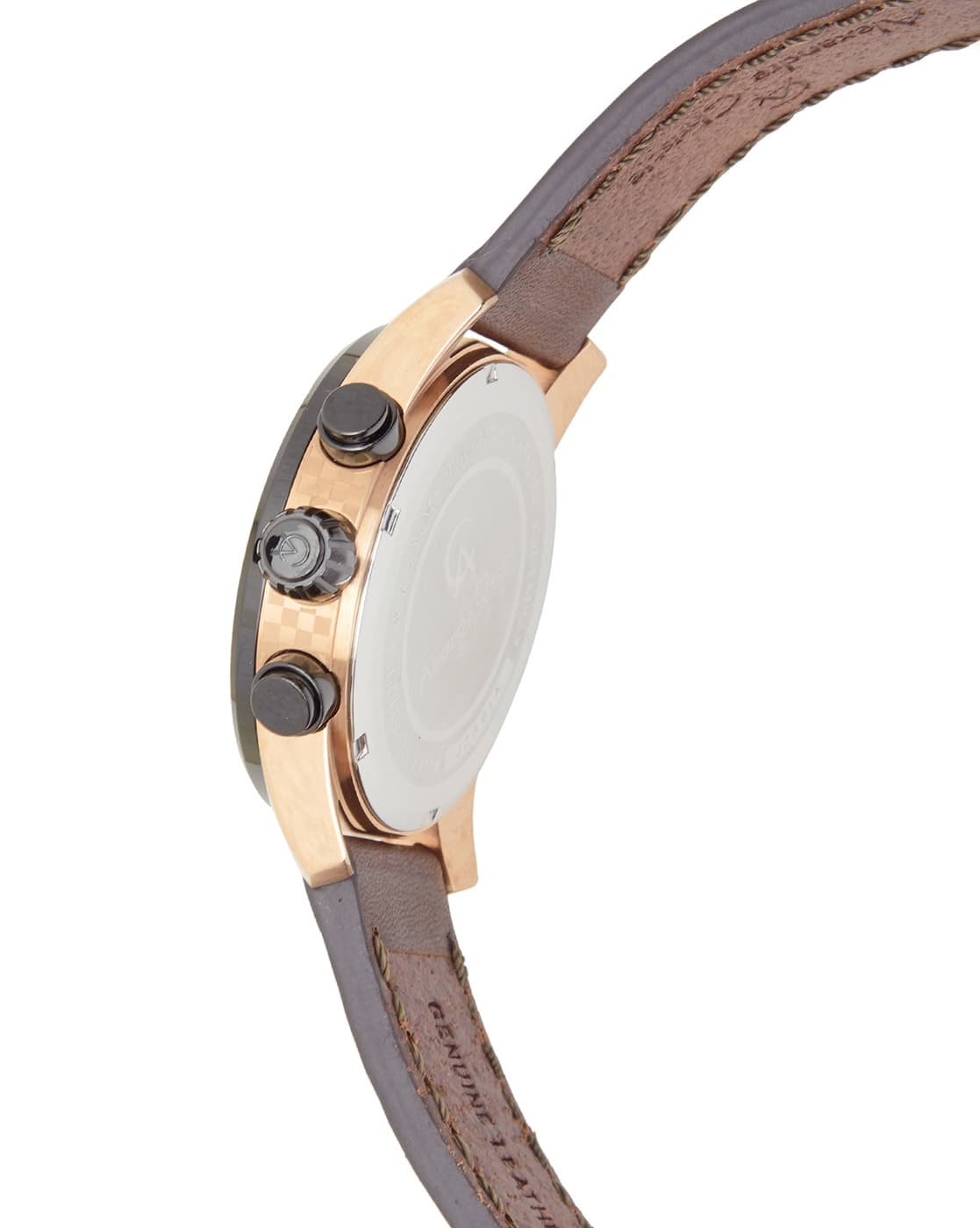 ALEXANDRE CHRISTIE 6562MCLBRBA Chronograph Watch With Tang Buckle - Kamal Watch Company