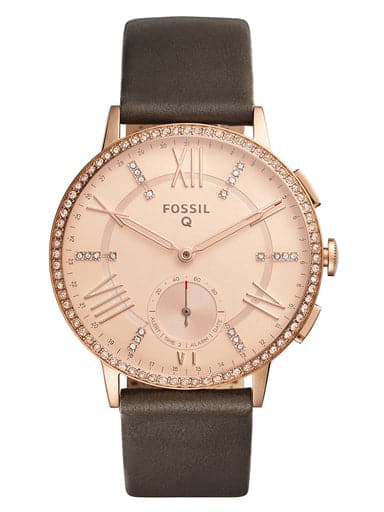 Fossil Hybrid Smartwatch Gazer Gray Leather - Main Image
