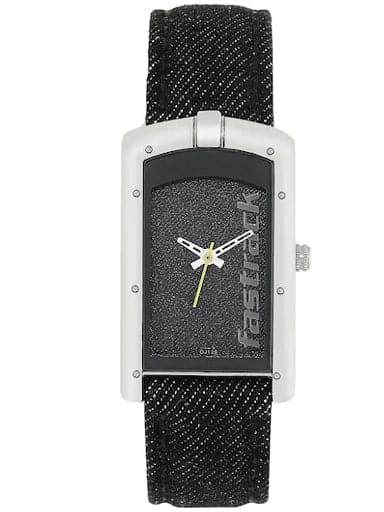 Fastrack Denim Analog Black Dial Women's Watch - Kamal Watch Company