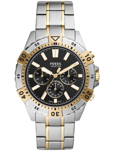 Fossil Garrett Chronograph Stainless Steel Mens Watch FS5771I - Kamal Watch Company