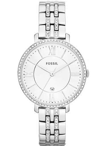 Fossil Analog White Dial Women Watch 545