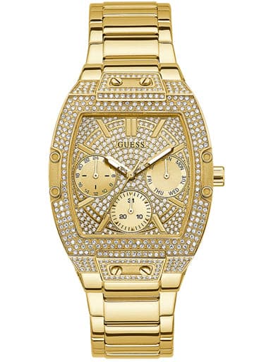 Womens RAVEN Champagne Dial Stainless Steel Analogue Watch - Kamal Watch Company
