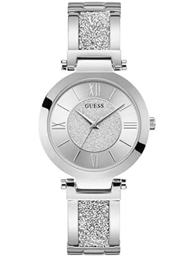 Womens Silver Dial Stainless Steel Analogue Watch - Kamal Watch Company