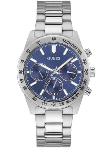 GUESS STAINLESS STEEL Blue Dial WATCH - Kamal Watch Company