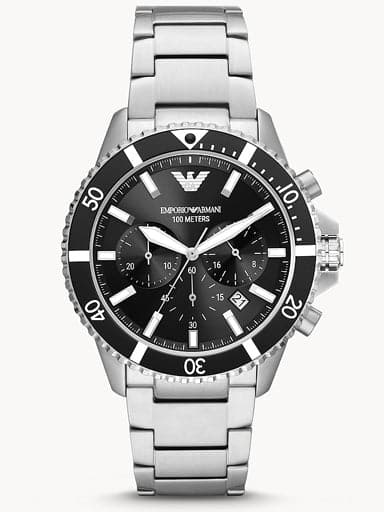 Emporio Armani Black Dial Men'S Watch - AR11360I - Kamal Watch Company