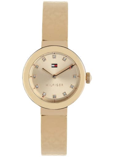 Tommy Hilfiger Rose Gold Dial Rose Gold Metal Strap Watch NCTH1781715 - Kamal Watch Company