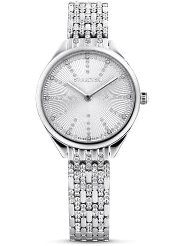 Swarovski Attract watch Metal bracelet, White, Stainless steel 5610490 - Kamal Watch Company