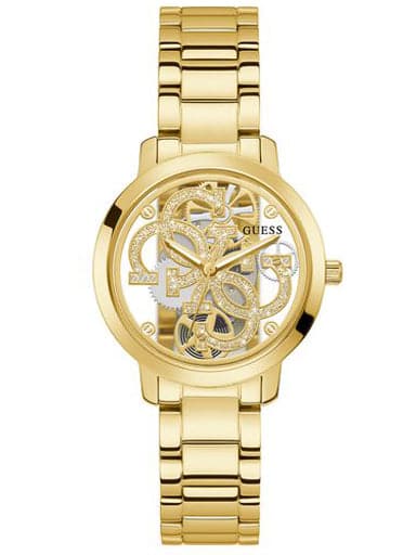 Guess Quattro Clear Analog Watch For Women Gw0300L2