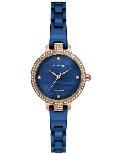 TIMEX CERAMIC WOMEN'S COLLECTION WATCH TWEL15702 - Kamal Watch Company