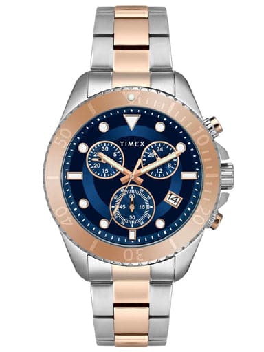 TIMEX MENS BLUE DIAL WATCH TWEG20101 - Kamal Watch Company