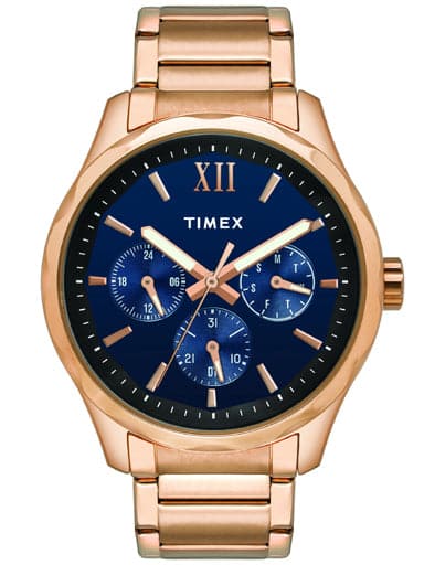 TIMEX ANALOG BLUE DIAL MEN'S WATCH TW0TG7606 - Kamal Watch Company