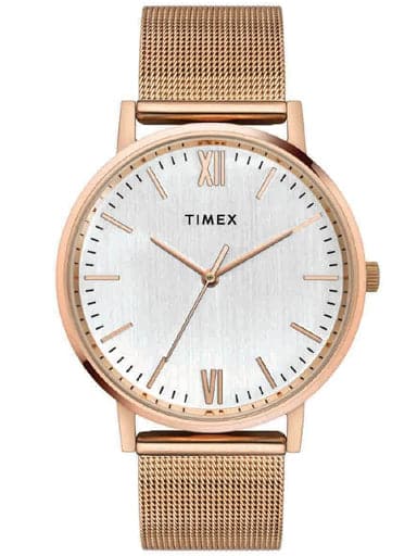Timex Modern Rose Gold Plated Watch Tw0Tg8011
