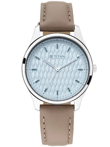 Titan Work Wear Analog Blue Dial Women's Watch NP2639SL05 - Kamal Watch Company