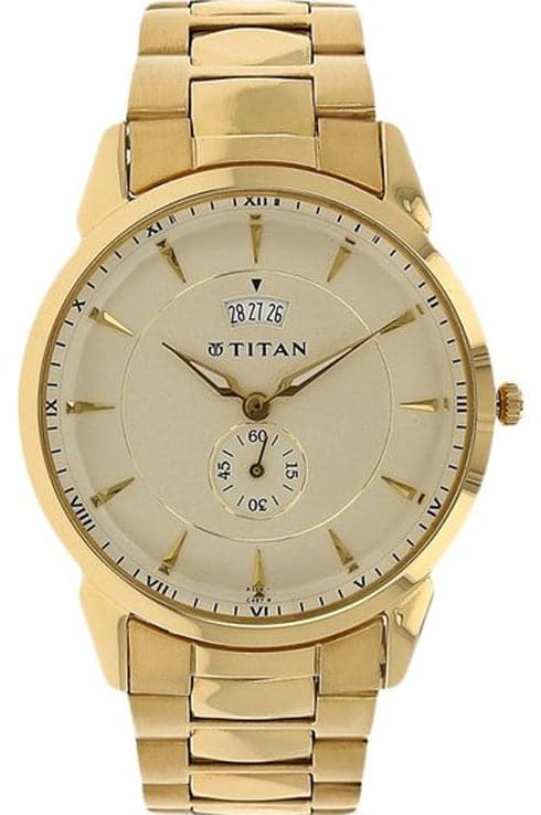 Titan Regalia Analog Watch For Men Nn1521Ym02