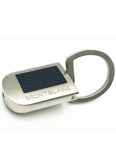 Montblanc Carbon Collection Key Ring Mb35830