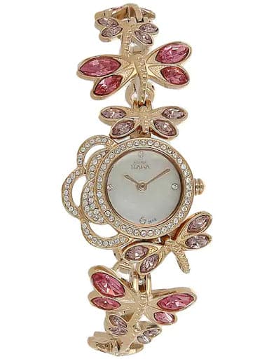 Titan Raga Garden Of Eden Mother Of Pearl Dial Women S Watch Np95011Wm
