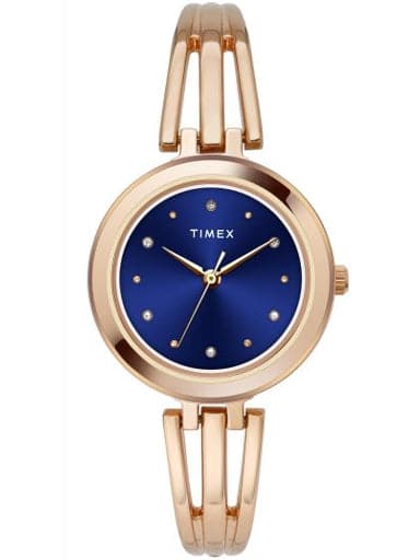 TIMEX ANALOG BLUE DIAL WOMEN'S WATCH TWTL10302 - Kamal Watch Company
