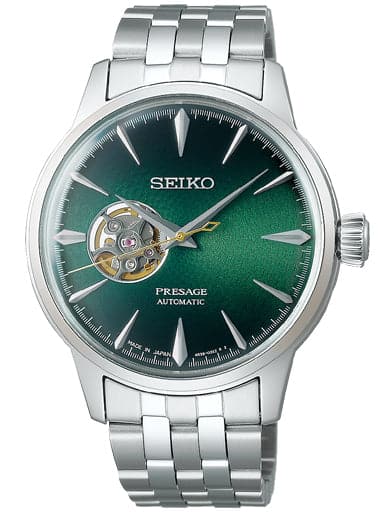 SEIKO PRESAGE COCKTAIL TIME ‘GRASSHOPPER SSA441J1 - Kamal Watch Company