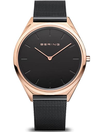 BERING Ultra Slim | polished rose gold | 17039-166 - Kamal Watch Company