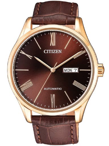 CITIZEN MECHANICAL DAY & DATE NH8363-14X - Kamal Watch Company