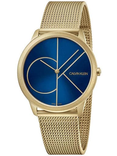 Wrist Watch Ck Watches Cost Calvin Klein Minimal K3M5155N