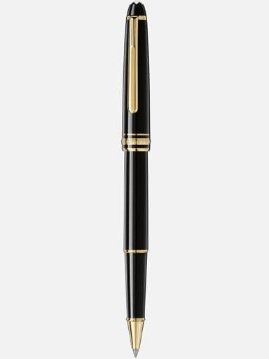 MONTBLANC Meisterstück Gold-Coated Rollerball MB12890 - Kamal Watch Company