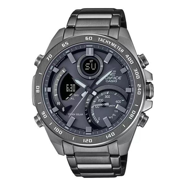 Casio Edifice Grey Ip Bluetooth Connect Men'S Watch Ed527