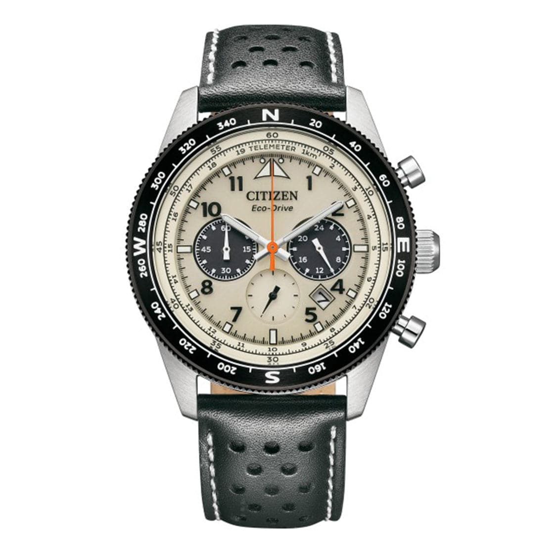 CITIZEN ECO-DRIVE GENTS WATCH WHITE DIAL - CA4559-13A - Kamal Watch Company