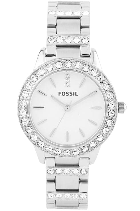 Fossil Women's Stainless Steel Silver Dial Watch - Kamal Watch Company