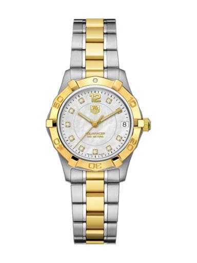 TAG Heuer Women's Aquaracer Stainless Steel Diamond Watch - Kamal Watch Company