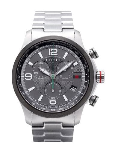 Gucci G-timeless Grey Dial Stainless Steel Men's Watch - Kamal Watch Company