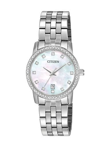 Citizen Dress MOP Dial EU6030-56D Women's Watch - Kamal Watch Company