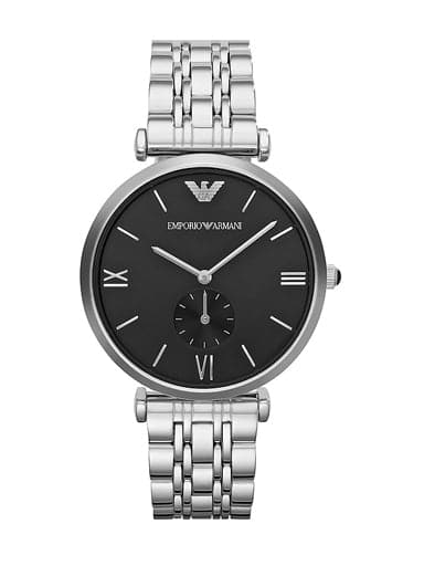 Armani Retro Sub-Seconds Stainless Steel Men's watch - Kamal Watch Company