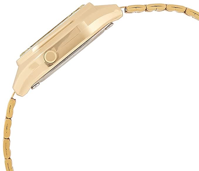 Casio Vintage Series Digital Gold Dial Unisex-Adult Watch-D207 - Kamal Watch Company