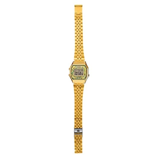Casio Vintage Series Digital Gold Dial Unisex-Adult Watch-D207 - Kamal Watch Company