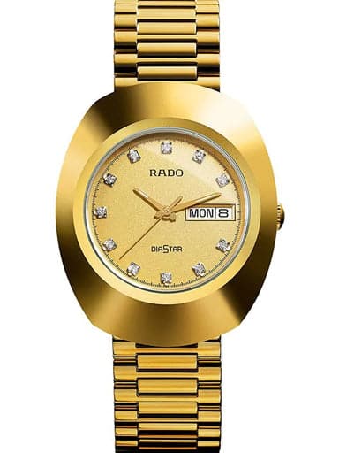 Rado Original Oval Men Day-Date Quartz Watch - Kamal Watch Company