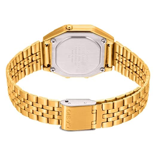 Casio Vintage Series Digital Gold Dial Unisex-Adult Watch-D207 - Kamal Watch Company