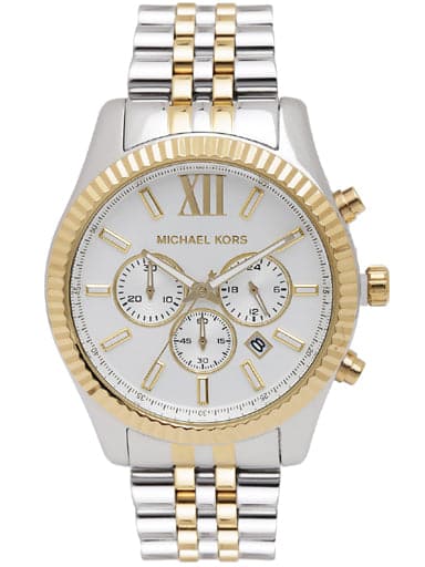 Watches Clearance Michael Kors White Porcelain Watch Michael