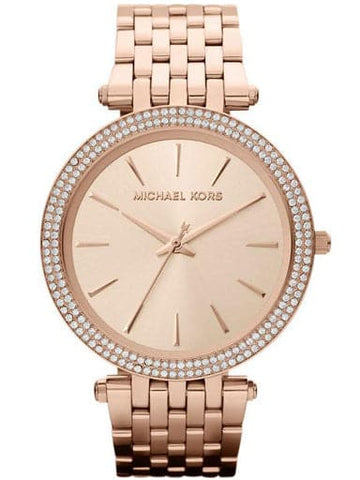 Michael Kors Analog Rose Dial Women's Watch - MK3192I - Kamal Watch Company
