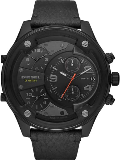 Diesel Boltdown Round Chronograph Black Dial Men Watch - Kamal Watch Company