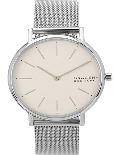 Skagen Signatur Silver-Tone Steel-Mesh Watch SKW2785I - Kamal Watch Company