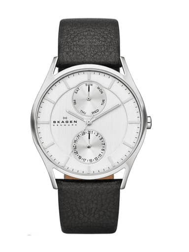 Skagen Men's Quartz Multi Stainless Steel Silver Dial Watch - Kamal Watch Company
