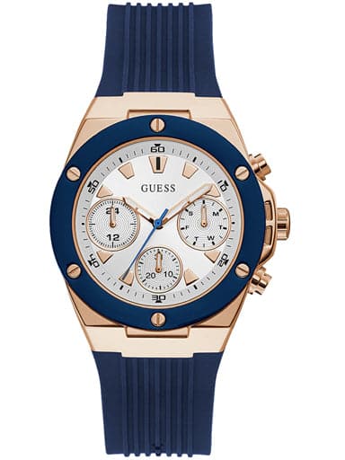 Womens ATHENA White Dial Silicone Analogue Watch - Kamal Watch Company