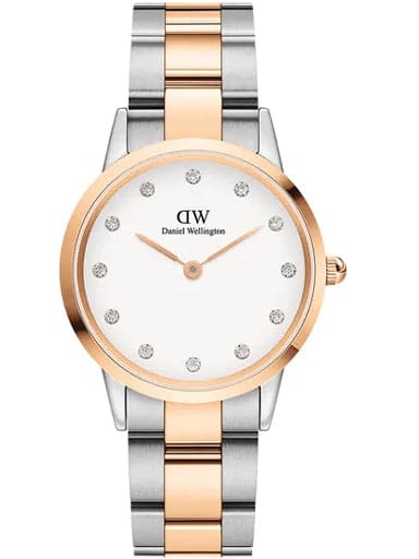 Daniel Wellington Womens Iconic Lumine White Dial Analogue Watch. - Kamal Watch Company