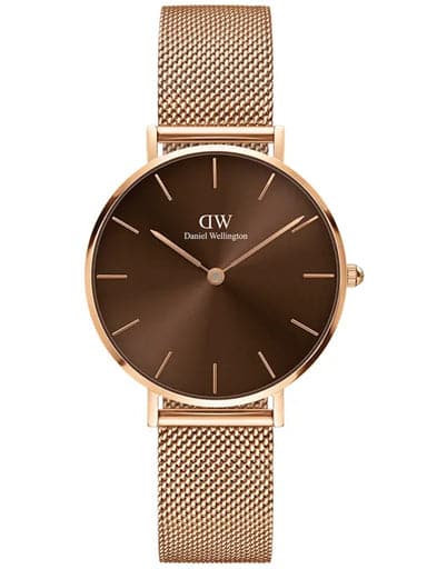 Daniel Wellington PETITE AMBER DW00100477 - Kamal Watch Company