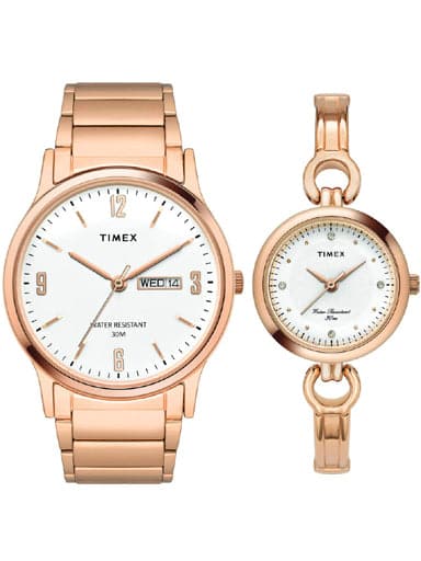 TIMEX ANALOG WHITE DIAL TW00PR263 - Kamal Watch Company