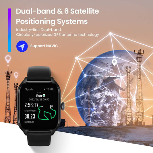 AMAZFIT GTS 4 INFINITE BLACK - Kamal Watch Company