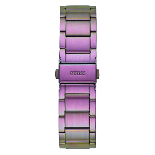 Guess Womens 36 mm Crown Jewel Rose Gold Dial Stainless Steel Analog Watch - GW0410L4 - Kamal Watch Company