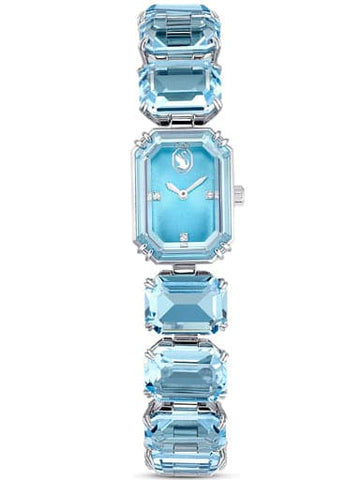 SWAROVSKI Watch Octagon cut bracelet, Blue, Stainless Steel 5630840 - Kamal Watch Company